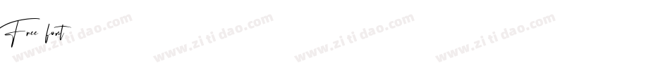 Free font字体转换
